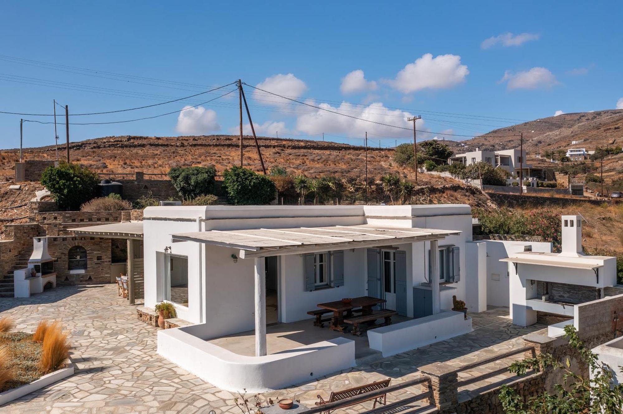 アギオス・ソスティス Andrea'S Tinos Houseヴィラ エクステリア 写真